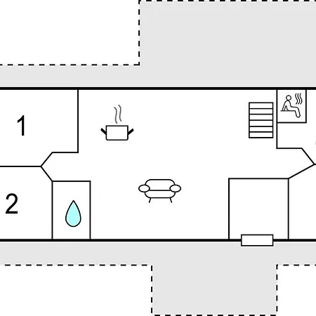別荘 Three-bedroom In リンケビング